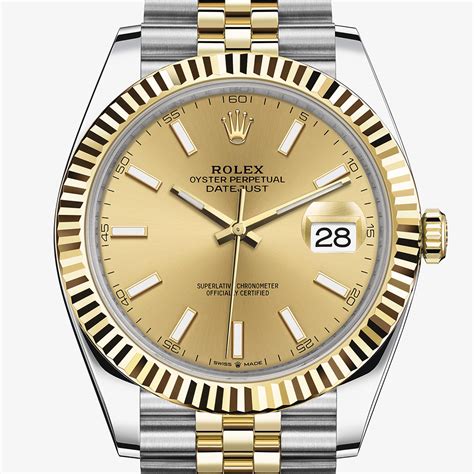 rolex datejust 41 strap size